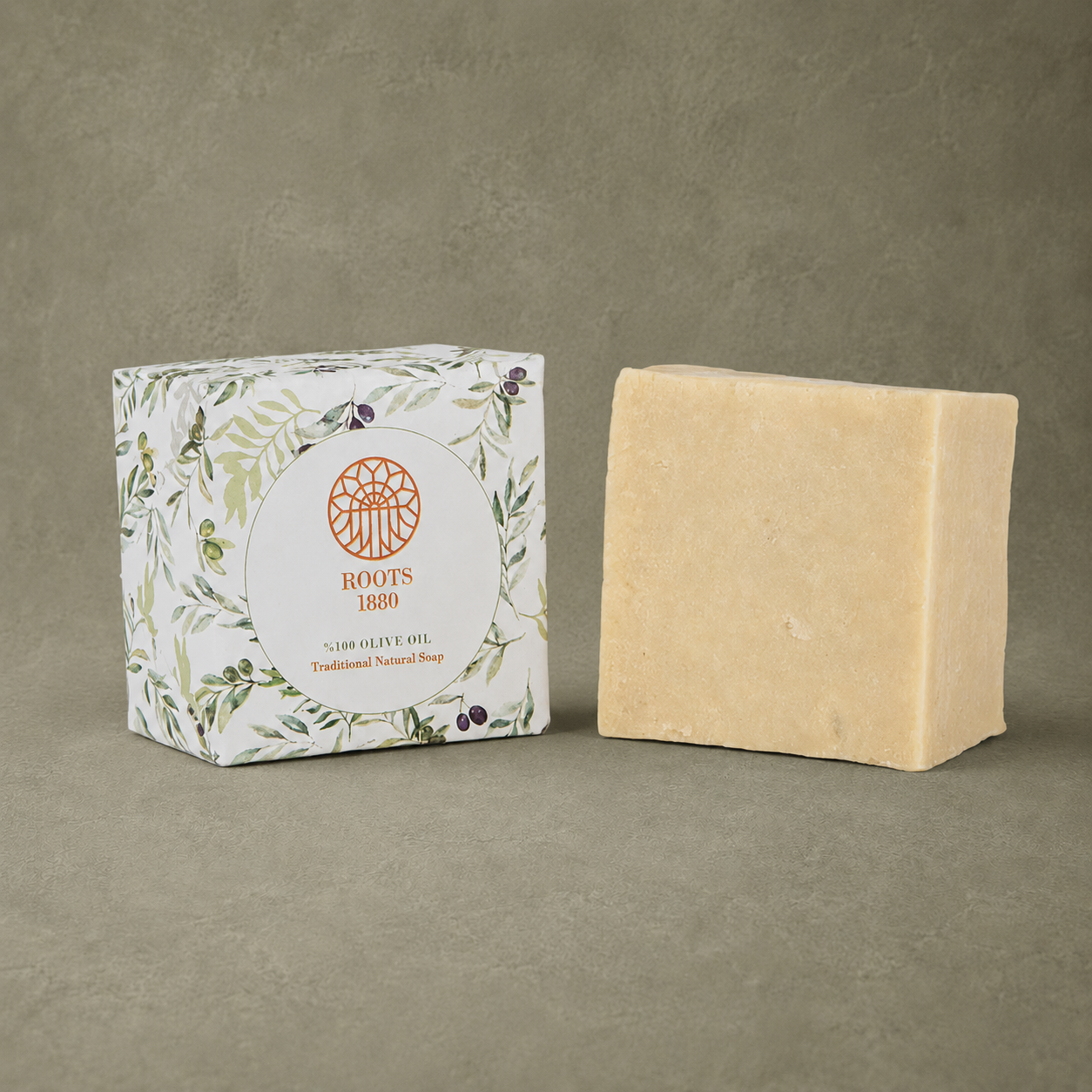 Side view of Bay Laurel Soap (10%)